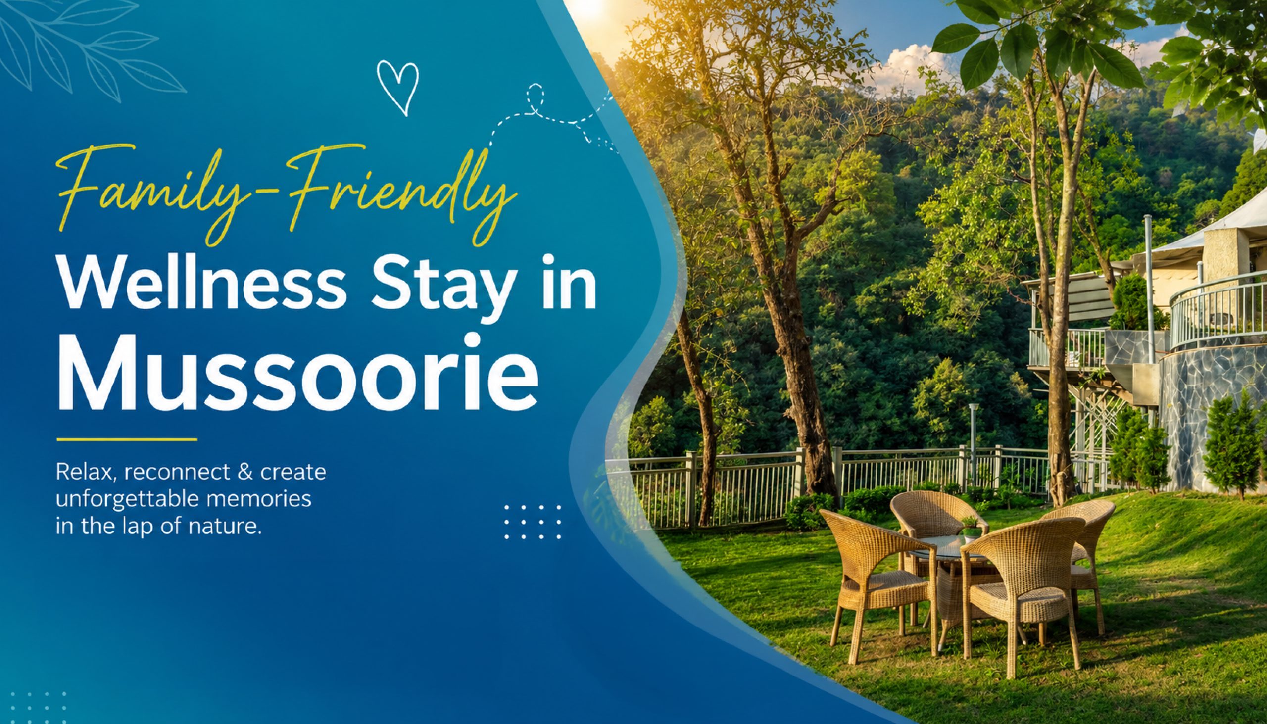 Family Friendly Wellness Stay in Mussoorie for Every Age